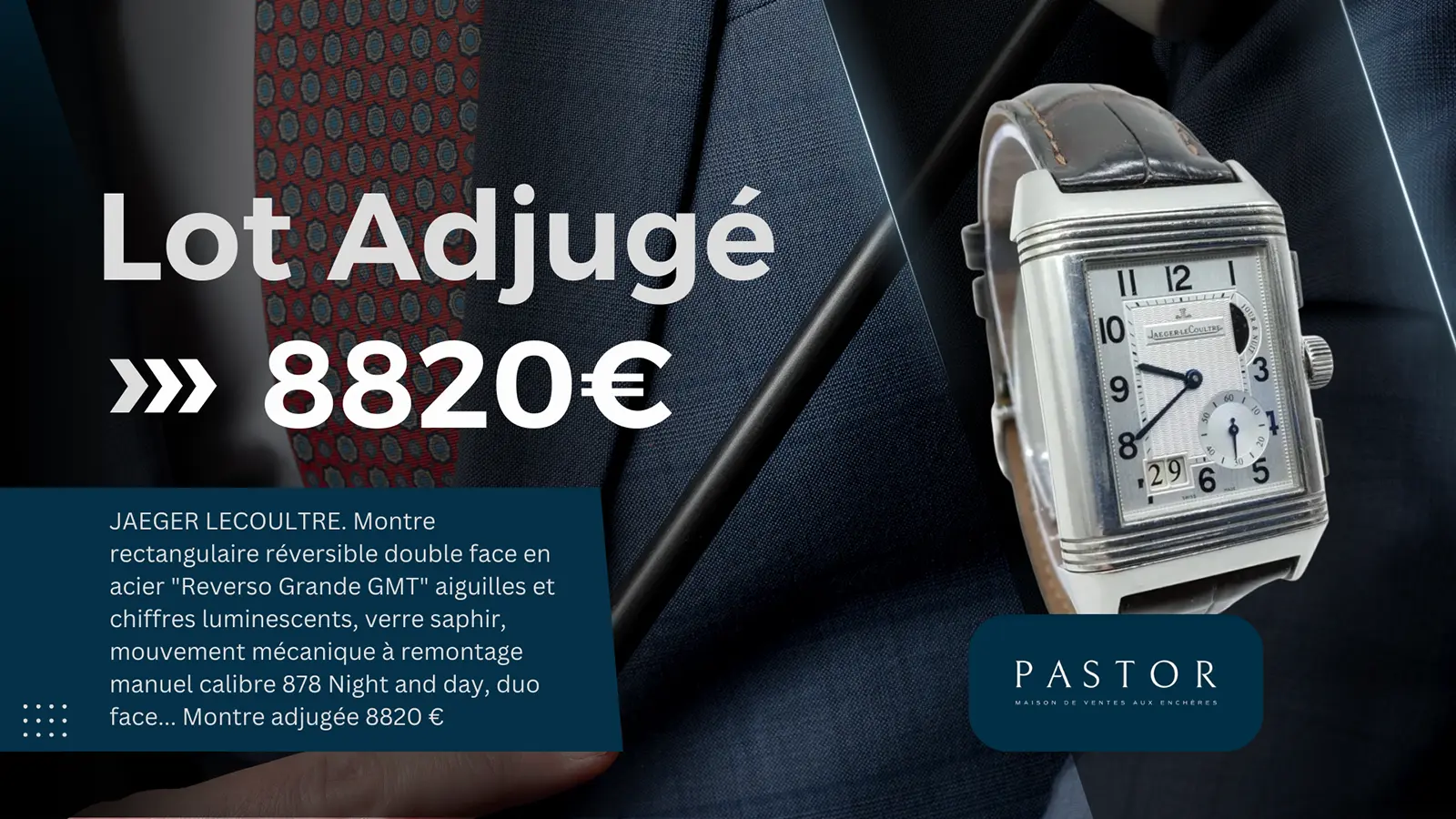 Estimation gratuite de votre montre JAEGER LECOULTRE. Contactez nos commissaires-priseurs et experts.
