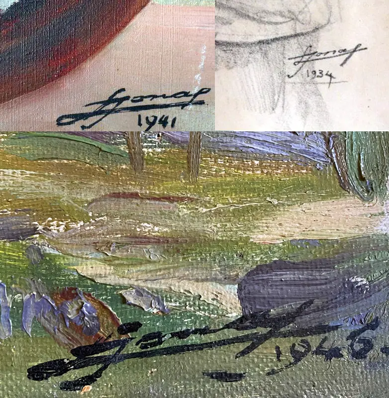 Lucien Jonas - Signature - Estimation gratuite par Pastor Maison de Ventes