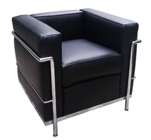 Le Corbusier Paire de Fauteuil LC2. édition Cassina Circa 2010 Fauteuil, à structure en acier chromé trivalent(CR3). Vendez aux enchères vos meubles design