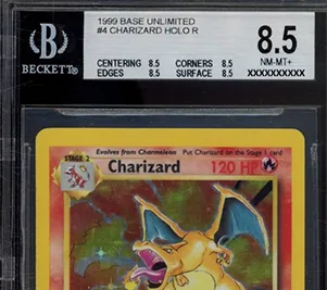 Beckett - Société de gradation. Comment faire estimer sa carte de collection. Pokémon - Magic - Sport.