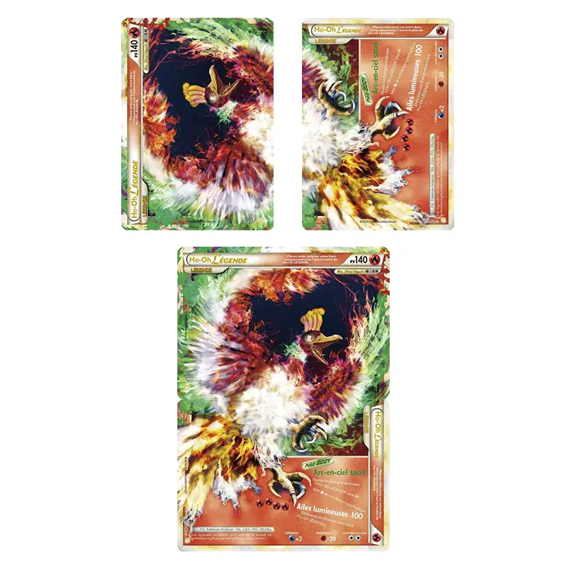 Cartes LEGEND Pokémon HGGS Ho-Oh Légende