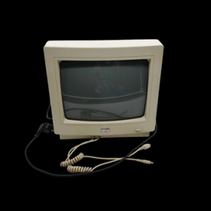 Amstrad - Écran Amstrad CM14 (Test d'allumage effectué avec succès) - Micro ordinateur Amstrad 6128 - Test d’allumage non concluant. Avec un lot de câbles & manettes, lot de 5 jeux.