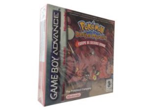 Nintendo - Game Boy Advance - Jeu : Pokémon Donjon Mystère : équipe de secours rouge. Neuf, sous blister (boîte légèrement enfoncée au dos).