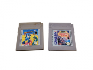 Nintendo - Game Boy - Lot de 2 jeux : Mega Man III, Castlevania II Belmont's Revenge. Cartouches seules. Version des jeux FAH.