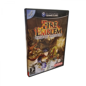 Nintendo - GameCube - Jeu : Fire Emblem Path Of Radiance. Avec notice, carte mémoire, boîte. Version du jeu PAL.