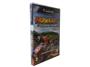 Nintendo - GameCube - Jeu : Mario Kart Double Dash. Neuf, sous blister (légère déchirure du blister sur la tranche du haut). Version du jeu PAL.