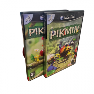 Nintendo - GameCube - Lot de 2 jeux : Pikmin, Pikmin 2. Avec notices, boîtes. Version des jeux PAL.