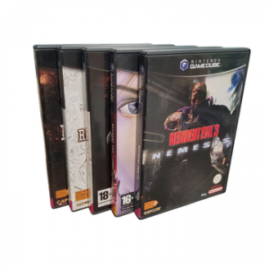 Nintendo - GameCube - Lot de 5 jeux de l'univers Resident Evil. Avec notices, boîtes. Version des jeux PAL.