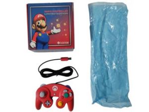 Nintendo - GameCube - Mario Controller Limited Edition. Avec boîte (abîmée), sachet plastique de la manette - Aucune trace d'utilisation.