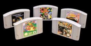 Nintendo - N64 - Lot de 5 jeux de différentes licences dont Super Mario et Quake II. Version des jeux EUR.