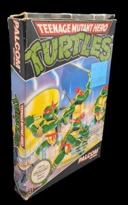 Nintendo - Nes - Jeu Teenage Mutant Hero, Turtles. Avec boîte, fourreau, notice, cale en polystyrène. Version du jeu FAH.