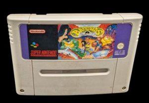 Nintendo - Super NES - Jeu BattleToads, Battle Maniacs. Cartouche seule. Version du jeu FAH.