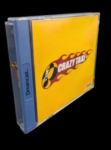 Sega - Dreamcast - Jeu Crazy Taxi. Avec boîte, 1 GD-ROM, notice. Version du jeu PAL.