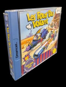 Sega - Dreamcast - Jeu Les Fous du Volant. Avec boîte, 1 GD-ROM, notice. Version du jeu PAL FR.