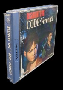 Sega - Dreamcast - Jeu Resident Evil, Code : Veronica. Avec boîte, 2 GD-ROM, notice. Version du jeu PAL FR.