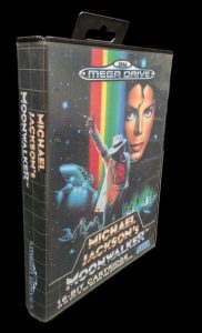 Sega - Mega Drive - Jeu Michael Jackson's MoonWalker. Avec boîte, cartouche, notice. Version du jeu PAL.