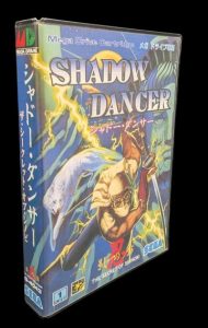 Sega - Mega Drive - Jeu Shadow Dancer. Avec boîte, cartouche, notice. Version du jeu en japonais.