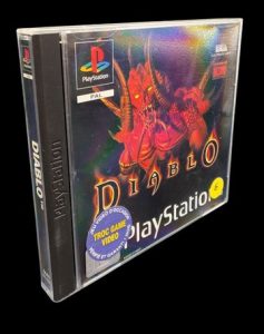 Sony - PlayStation - Jeu Diablo. Avec boîte, CD-ROM, notice. Version du jeu PAL.