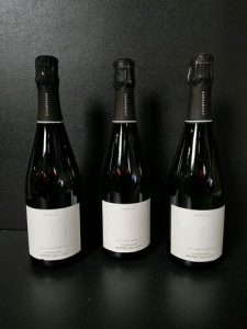 3 bouteilles de champagne Serge Gallois N°3 Blanc de blancs Premier Cru Brut