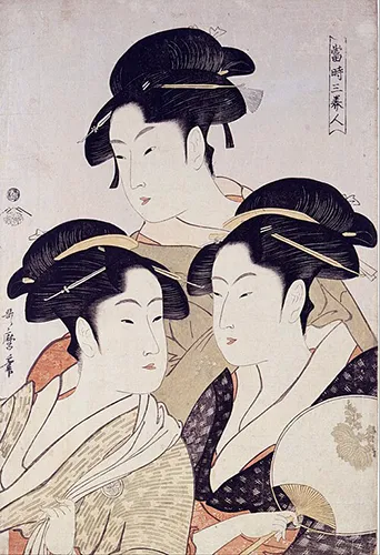 Kitagawa Utamaro - Estimations et ventes Estampes Japonaises aux enchères