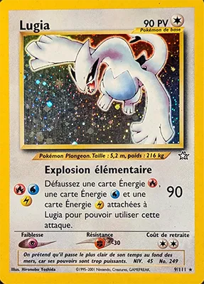 Carte Lugia Neo Genesis - Pokémon - Wizards of the Coast