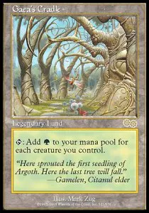 Berceau de Gaia Epopée d'Urza - Gaea's Cradle - Estimation gratuite de vos cartes Magic