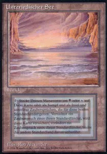Mer souterraine Foreign Black Bordered - Underground Sea - Estimations gratuites de vos cartes Magic